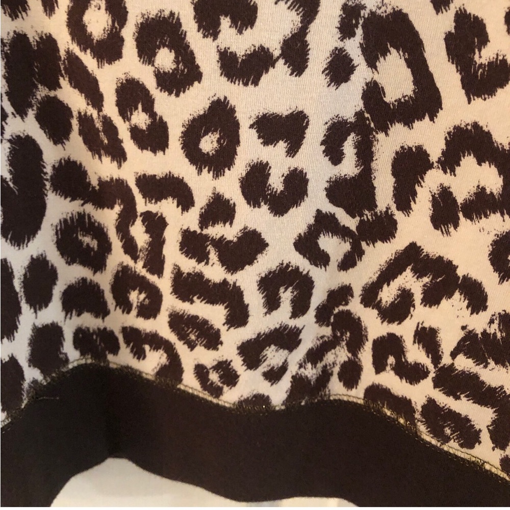 Limited Too Vintage Leopard Sequin/Rhinestone Top - Picture 3 of 5